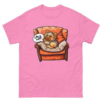 Yorkshire Terrier Puppy Dog Shirt Unisex T-Shirt Funny Woman Gift Design Summer
