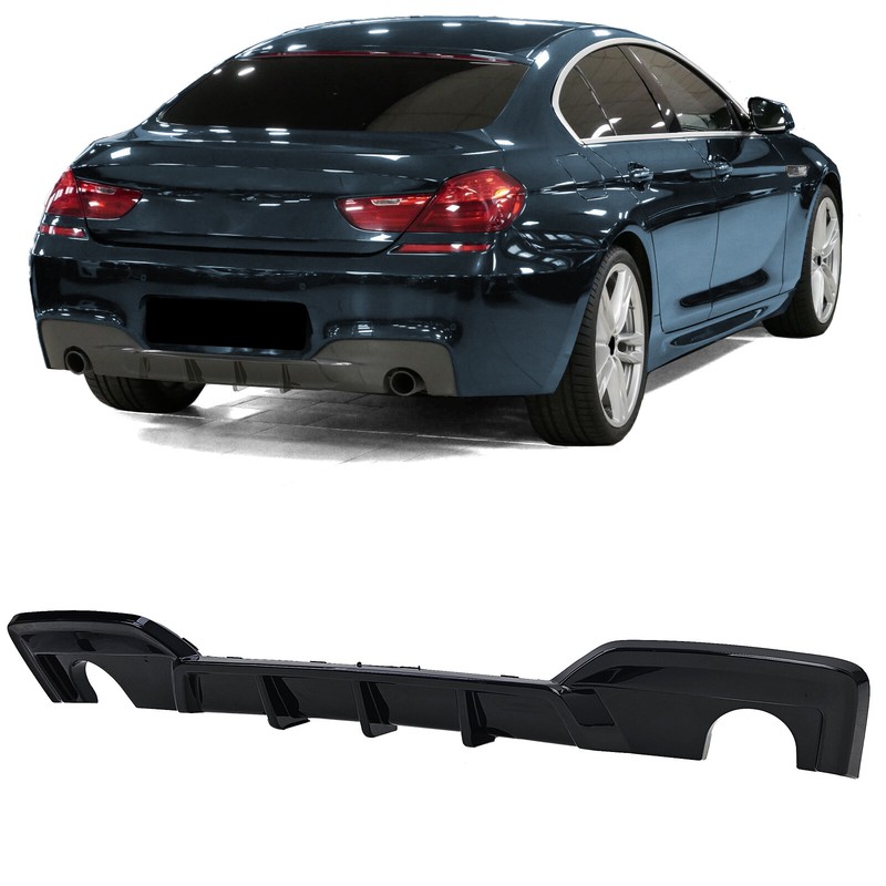 Heckdiffusor Performance Schwarz Glanz Passt FÃ¼R 6er Bmw F12 F13 F06 640d 640i