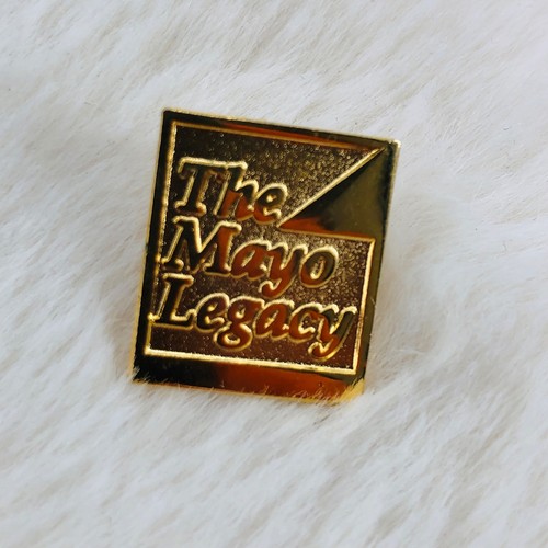 The Mayo Clinic Legacy Gold Tone Member Lapel Pin