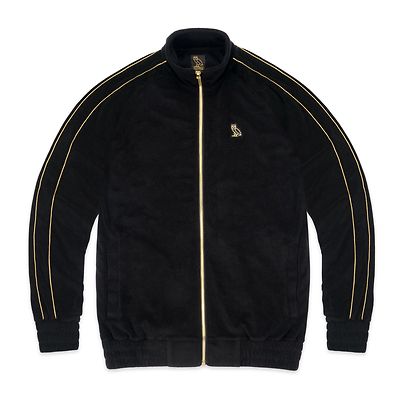 NEW October's Very Own OVO Terrycloth Track Jacket Black Extra