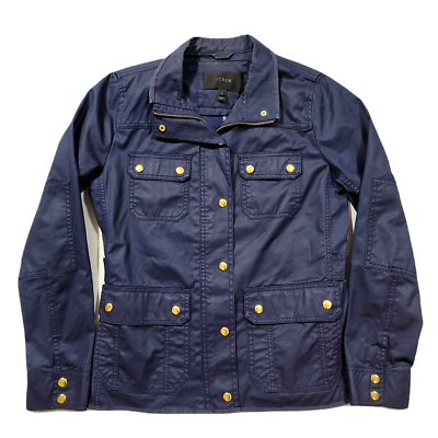 J crew waxed cotton clearance jacket