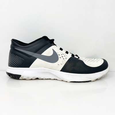 Nike Mens FS Lite Trainer 615972-101 White Running Shoes Sneakers Size 9.5
