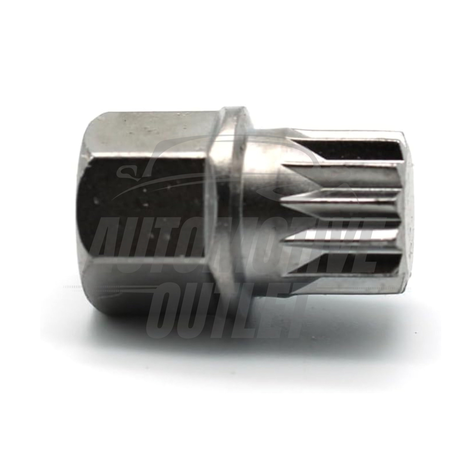 LOCKING WHEEL NUT  KEY ABC 2 / 13PT SPLINE BOLT RIBS FOR AUDI SEAT SKODA VW 4