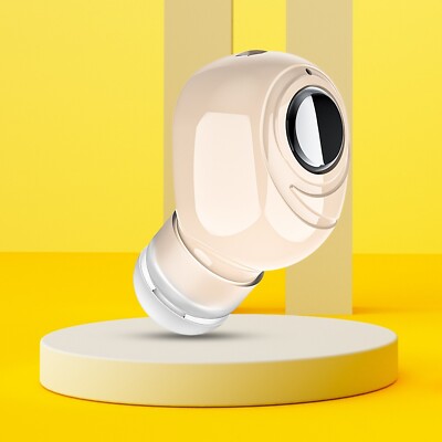 K08 Portable Single Ear Mini Wireless Headset Bluetooth 5.0 InEar Earbuds.