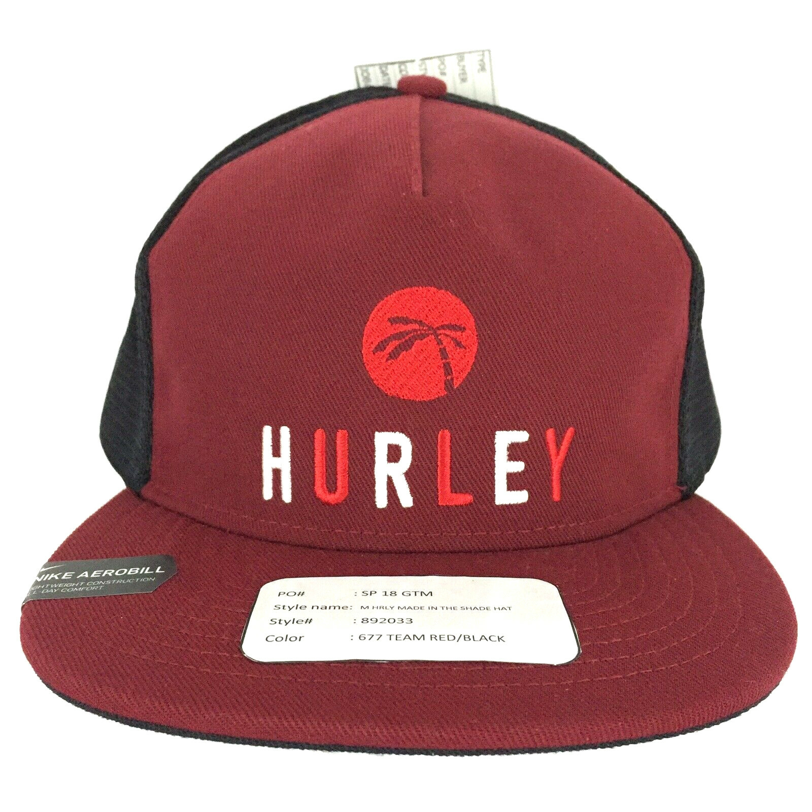 hurley aerobill hat