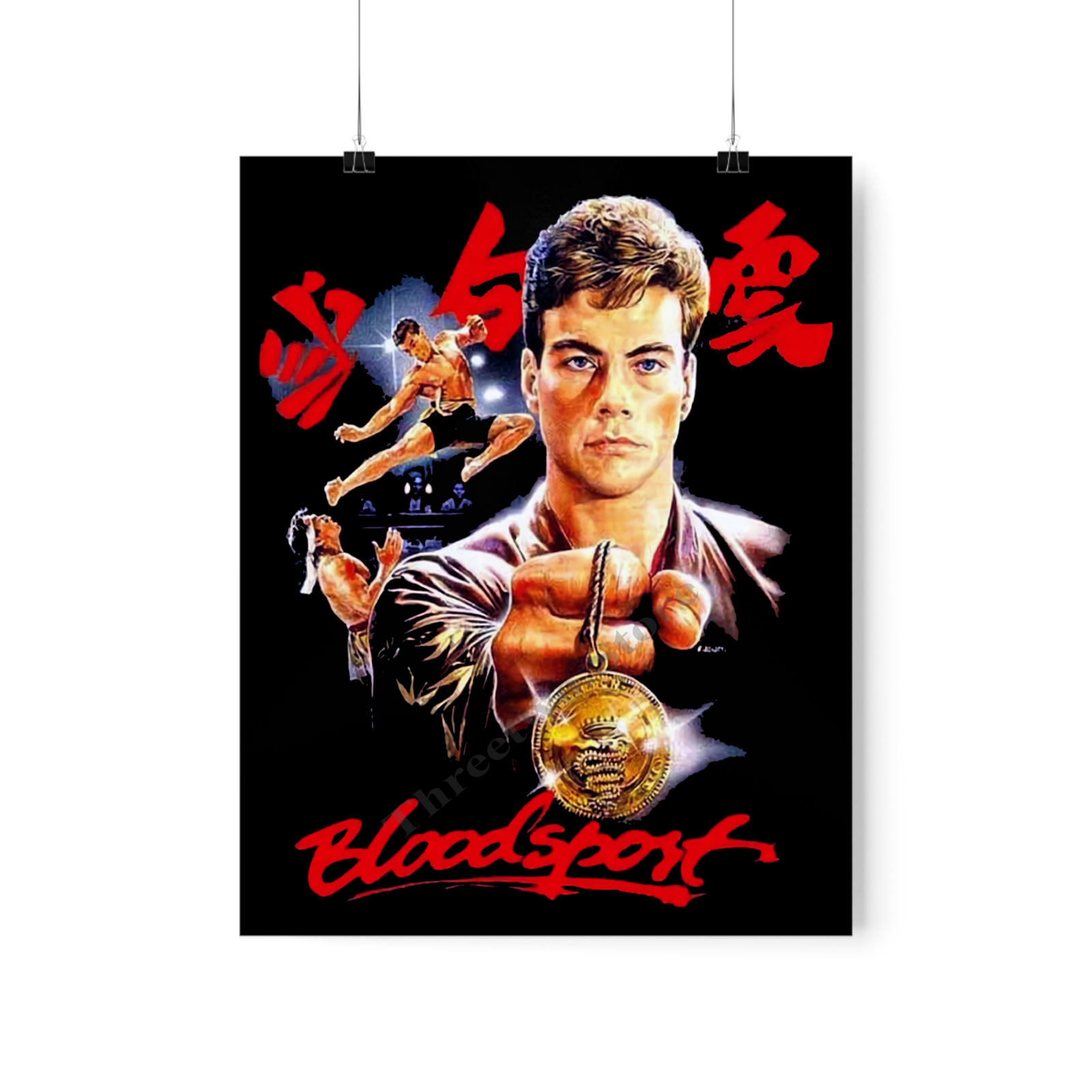 ⭕️LIMITED 30⭕️ BLOODSPORT BUSHIDO POSTER