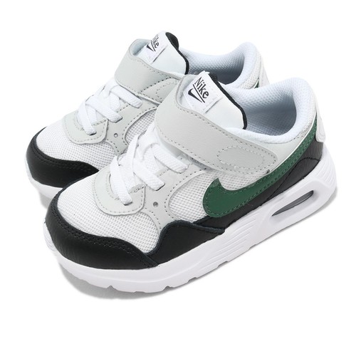 

Nike Air Max SC TDV белый зеленый черный ремешок для малышей Повседневная CZ5361-112, Air Max Sc Tdv