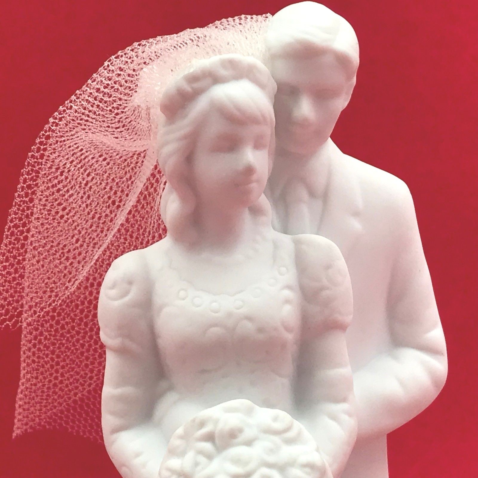 Lace Illusions Porcelain Wedding Couple 6 1/2
