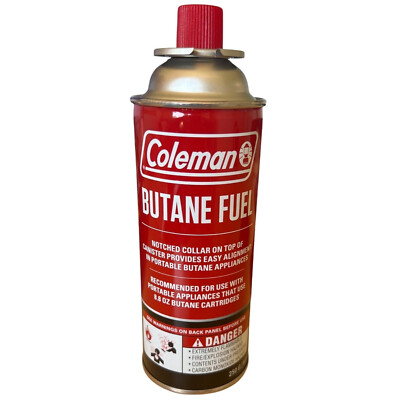 Coleman Butane Canister for Portable Appliances & Stoves 8.8oz