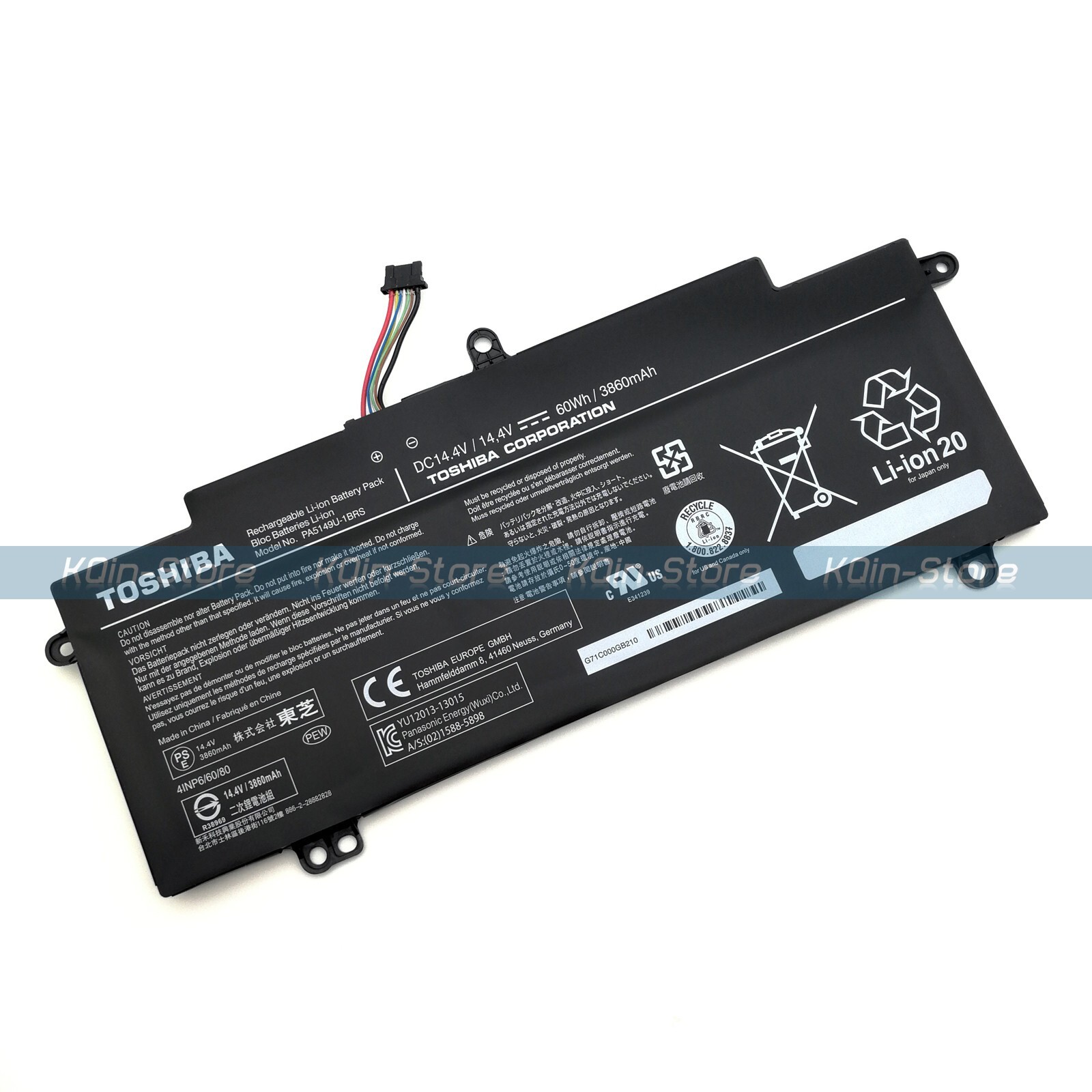 TOSHIBA  560リッター Genuine PA5149U-1BRS Battery for Toshiba Tecra Z40-A Z40-B Z40-C