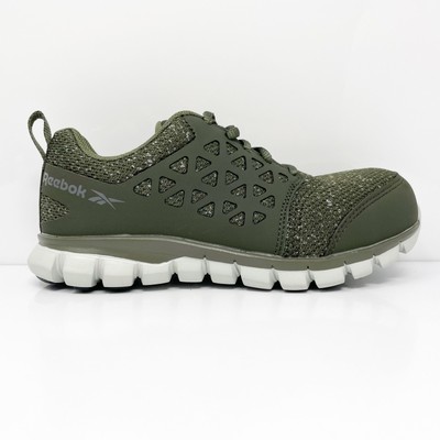 

Reebok Mens Sublite Cushion Work RB051 Зеленая повседневная обувь Кроссовки Размер 5.5, Зеленый, Sublite Cushion Work