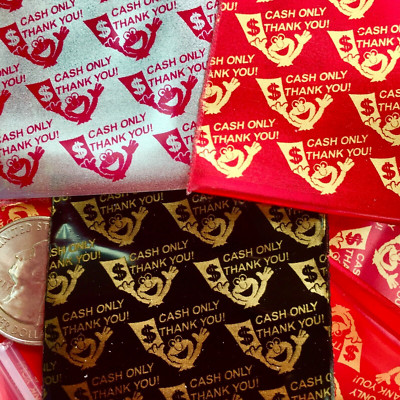 BaggiesSince1987 - 2020 Design Zip Bags 100PCS CASH 3 COLORS MIXED, READ DETAIL
