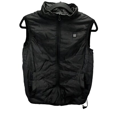 Heated Quilted Puffer Dog Vest Jacket Size Large With Rechargeable Battery