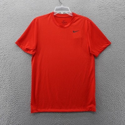 Nike Mens Size Small Dri-FIT Training T-Shirt Red Short Sleeve NEW