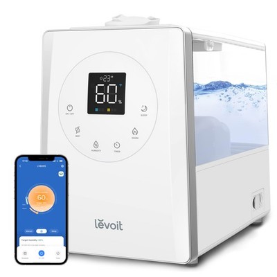 LEVOIT LV600S Smart Warm and Cool Mist Humidifiers for Home Be...