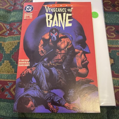 BATMAN: VENGEANCE OF BANE 1l VF 2ND PRINT 1993 ORIGIN & 1ST App. BANE  !!!
