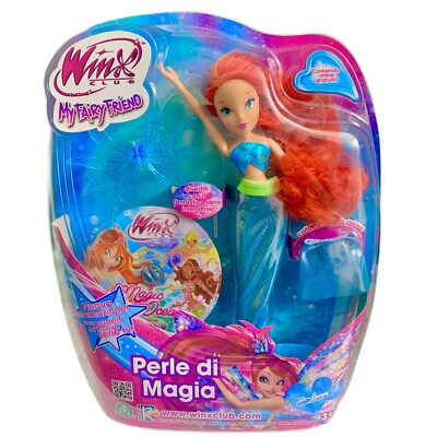 2013 Witty Toys Winx Club Magic Ocean Harmonix Bloom Fairy Mermaid Doll Figure