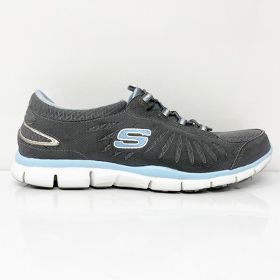 

Skechers Womens Gratis In Motion 22169 Серые повседневные кроссовки, размер 7,5, Серый, Gratis In Motion