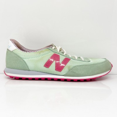 

Женские кроссовки New Balance 410 WL410PKB Зеленые повседневные кроссовки Размер 8,5 B, Зеленый, 410