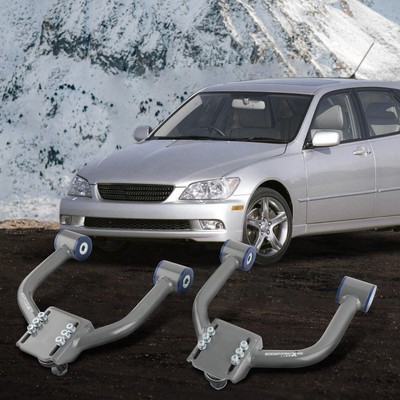 2x Adjustable Front Upper Control Arm Camber Kit For Lexus IS300 2001 2002-2005