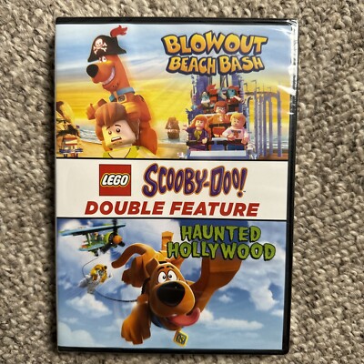 LEGO Scooby-Doo Haunted Hollywood & Blowout Beach Bash (DVD, 2017) NEW, sealed