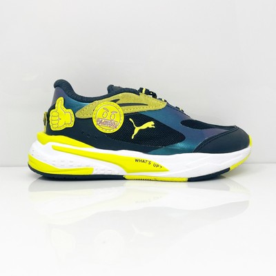 Кроссовки Puma Boys RS Fast 375661-01 Черные Кроссовки для бега Размер 11C