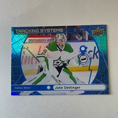 2025 Upper Deck Series 1 #TS-19 Jake Oettinger Tracking Systems
