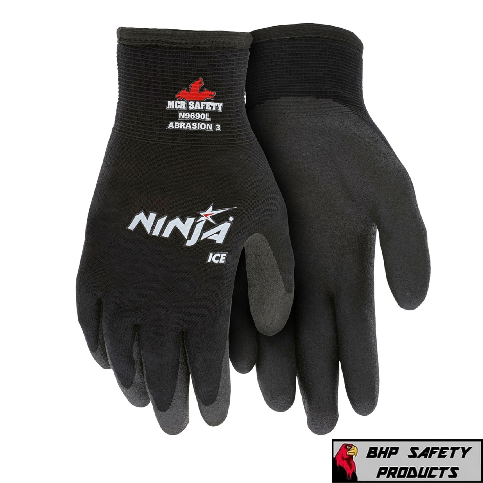 MCR MEMPHIS NINJA ICE INSULATED COLD WINTER WEATHER SAFETY WORK GLOVES 1/PAIR