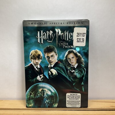 Harry Potter & the Order of the Phoenix (DVD, 2-Disc Special Edition) Slipcover
