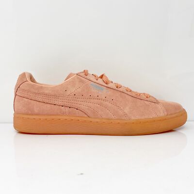 

Puma Womens Suede Classic 362303 08 Розовые повседневные кроссовки, размер 9,5, Розовый, Suede Classic