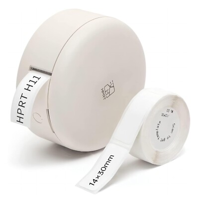 HPRT Mini Label Maker Machine - Bluetooth, Waterproof, for iPhone & Android