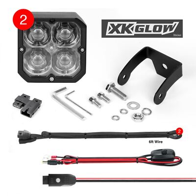 カカオ光 XKGlow C3 Cube Lights With RGB Accent Lighting Kits XK065001