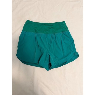 Spyder Active Womens Teal Green Running Athletic Shorts Size Small RN63619