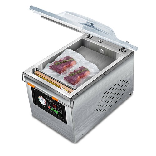  Vacuum Sealer Machine For Mylar Bag Food Savers, BOURGE CHEF  BC3081,12'', Automatic and Manual Mode, High Power Sealing, Nozzle Type,  Compatible with Smooth Flat Bags: Home & Kitchen