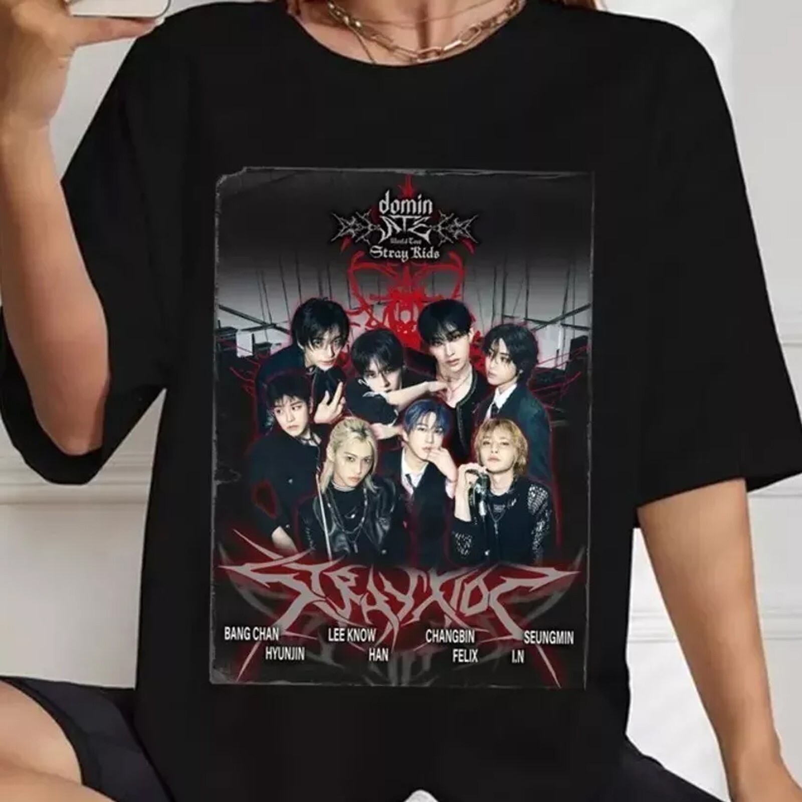 Stray Kids dominATE World Tour US 2025 Shirt, Stray Kids Hop