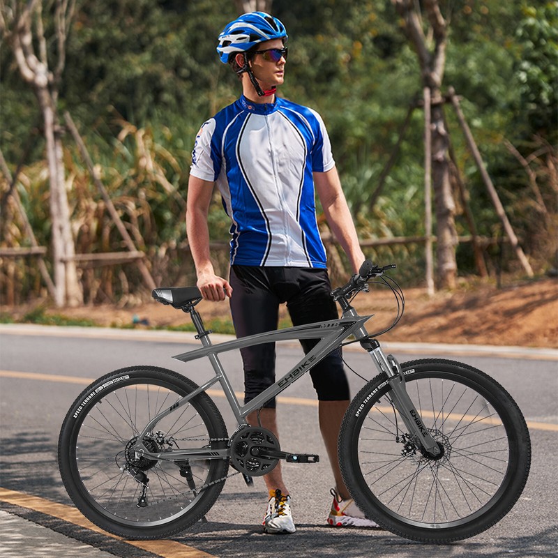 26inch 21Speed Mountain Bike Disc Brakes Aluminum Alloy Frame