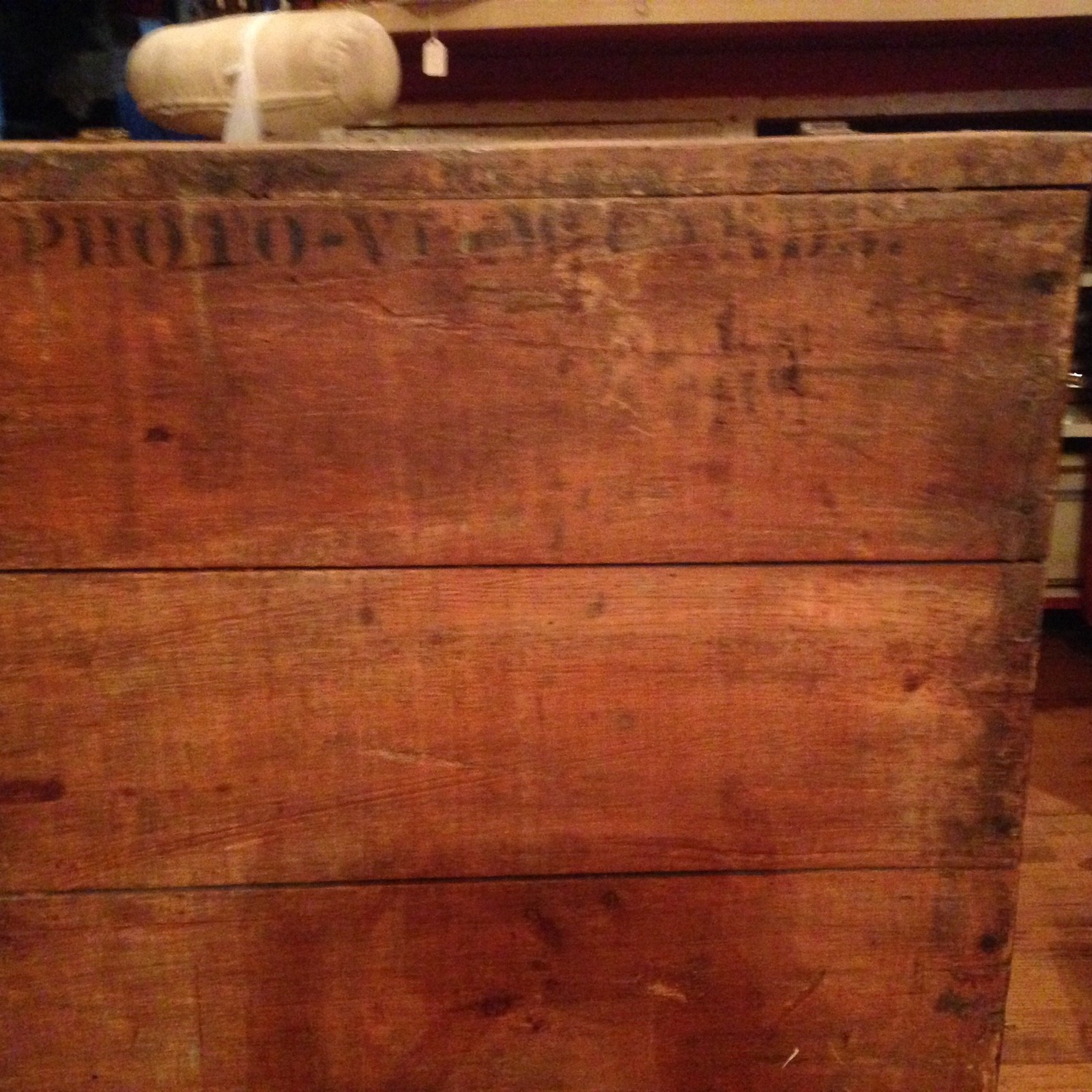 PRIMATIEVE 100lb JERSEY  COFFEE BIN  GREAT. PIECE