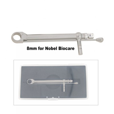 8mm Implant Prosthetic Torque Wrench Ratchet for Nobel Biocare Style Manual