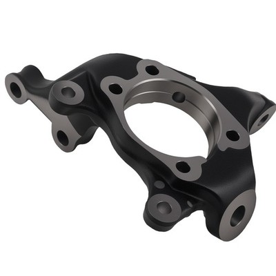 Front Left Knuckle Assembly for Scion tC 4321242081 Cast Iron Black