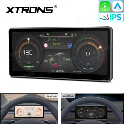 For Tesla Model Y Model 3 Head Up Display LCD Instrument Panel Cluster Dashboard