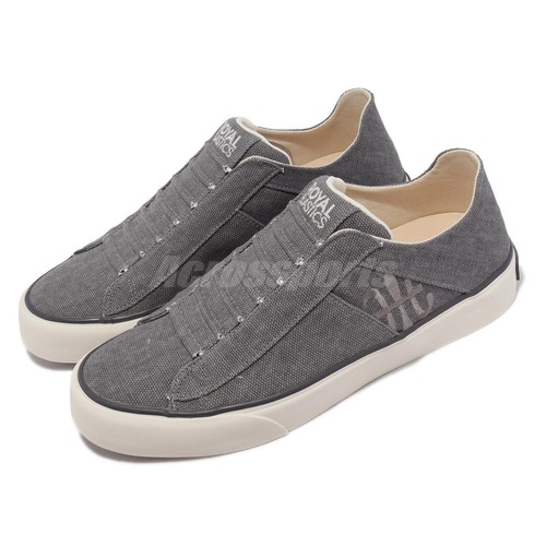 

Royal Elastics Icon M Denim Grey Cream Мужские слипоны в стиле кэжуал 00531-800, Серый, Icon M