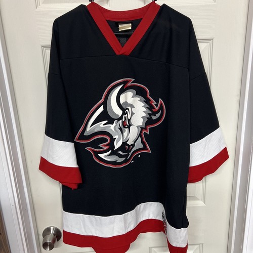 【NHL】 Buffalo Sabres スウェット size L PRO-50 NO NAME BACK # 91 BUFFALO SABRES AUTHENTIC AEROREADY