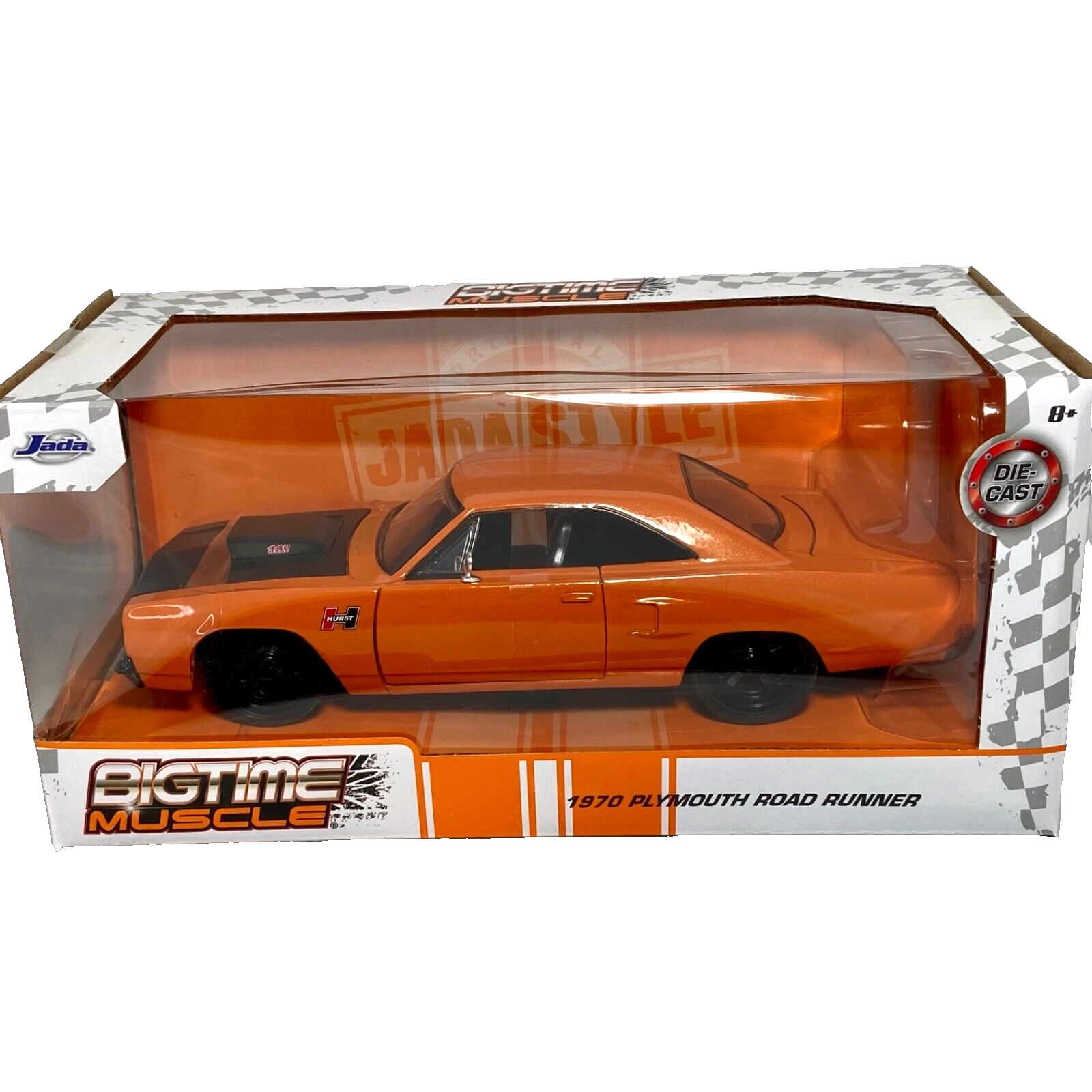 Jada Big Time Muscle 1970 Plymouth Road Runner Orange