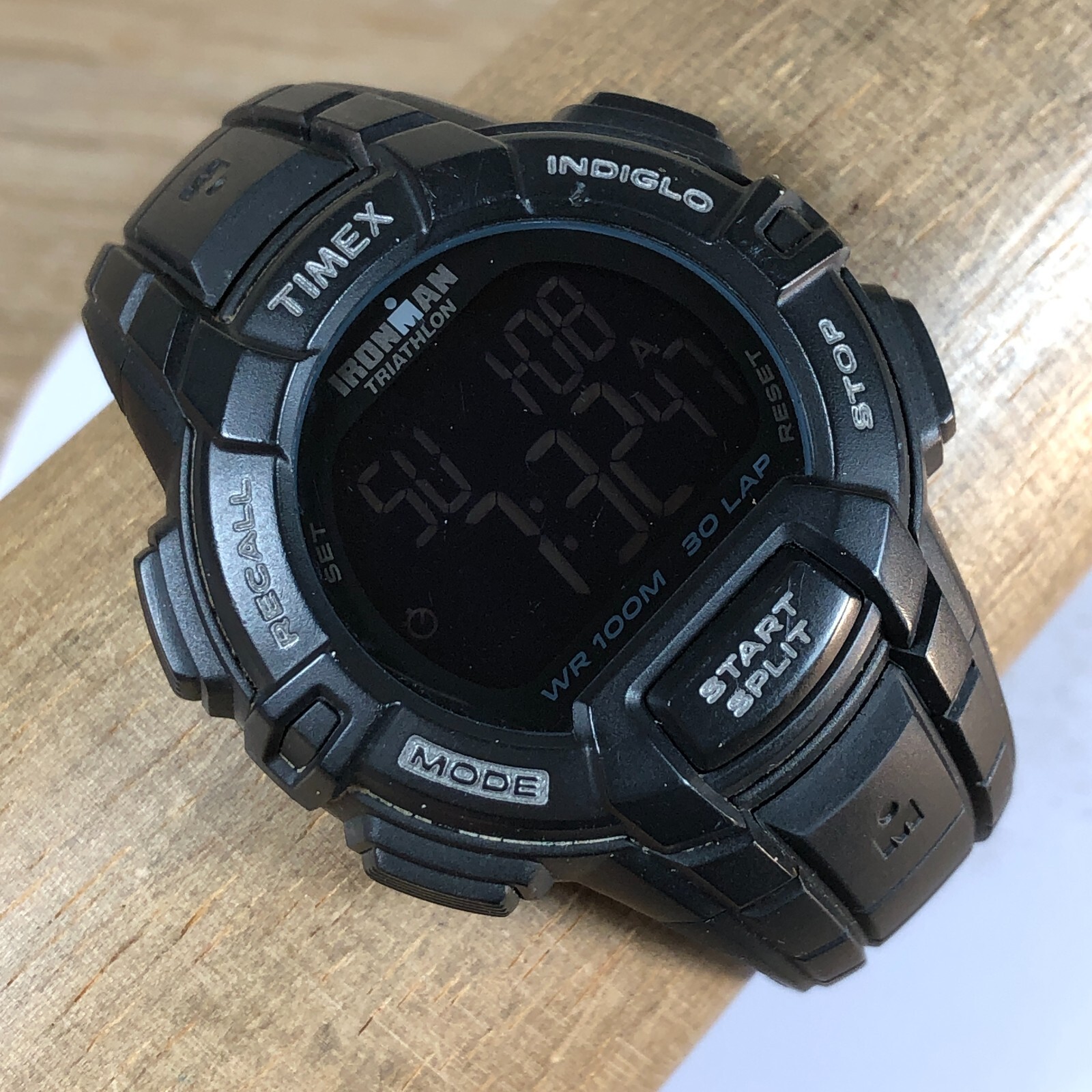 Timex Ironman Men Triathlon T5K793 Black Timer Day Date Quartz Digital Watch 8 Timex Ironman Men Triathlon T5K793 Black Timer Day Date Quartz Digital Watch 8