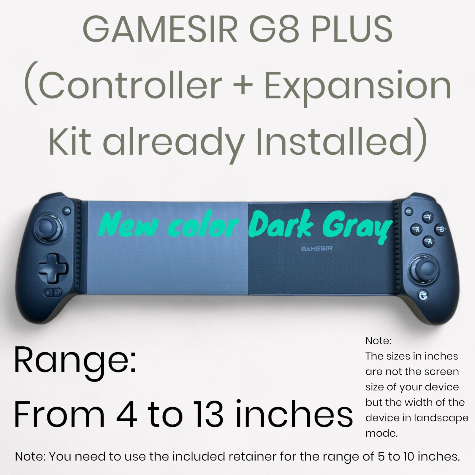 GameSir G8 PLUS Bluetooth (Controller + Expansion kit already installed) | eBay GameSir G8 PLUS Bluetooth (Controller + Expansion kit already installed) | eBay