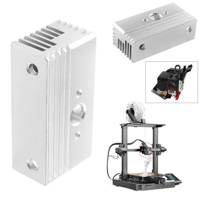 For Sprite Extruder 3D Printer Extruder Aluminum Heat Sink Cooling Block Part