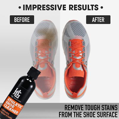 HG Protect Shoe Cleaning Kit, Shoe Cleaner Spray Shoe Freshener Shield Brush Set