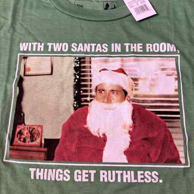 Ripple Junction The Office Christmas T-Shirt-Size XL