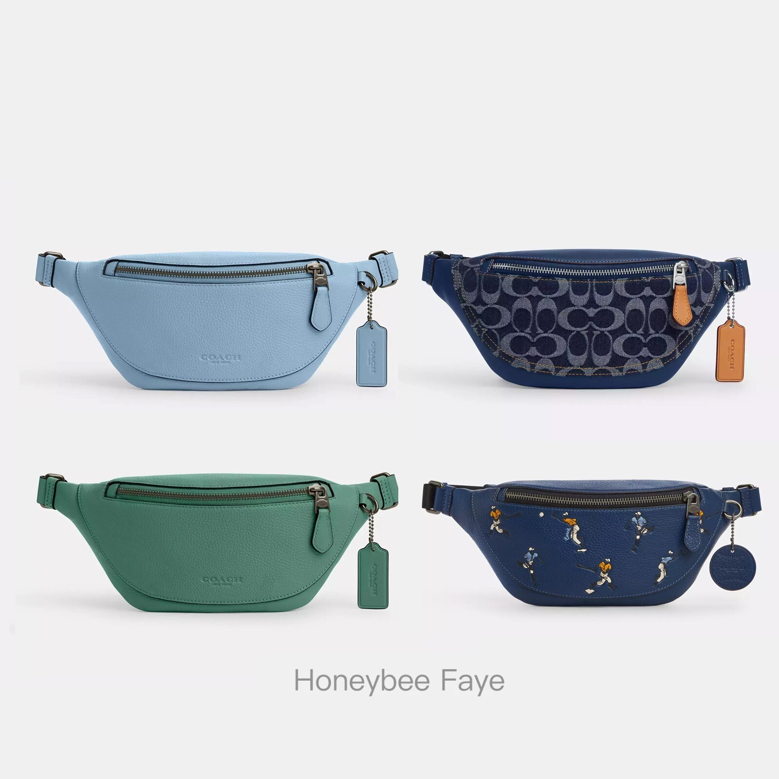 【COACH】Warren ミニベルトバッグ 在庫確認下さい COACH® Outlet | Warren Mini Belt Bag In Signature Denim