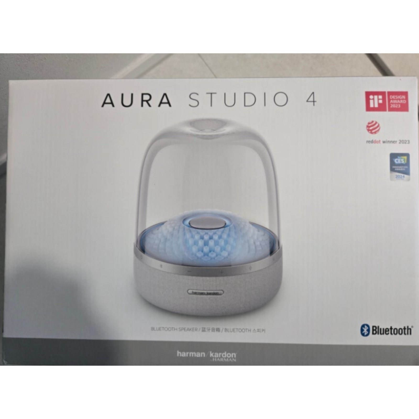 Harman Kardon Aura Studio 4 Bluetooth Speaker 360° Sound Ambient